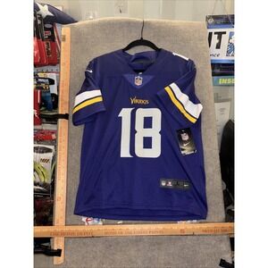 NWT Justin Jefferson #18 Minnesota Vikings Nike NFL Football Jersey Youth Large